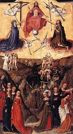 unknow artist The Last Judgment and the Wise and Foolish Virgins